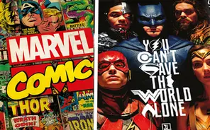 Marvel und DC Superhelden