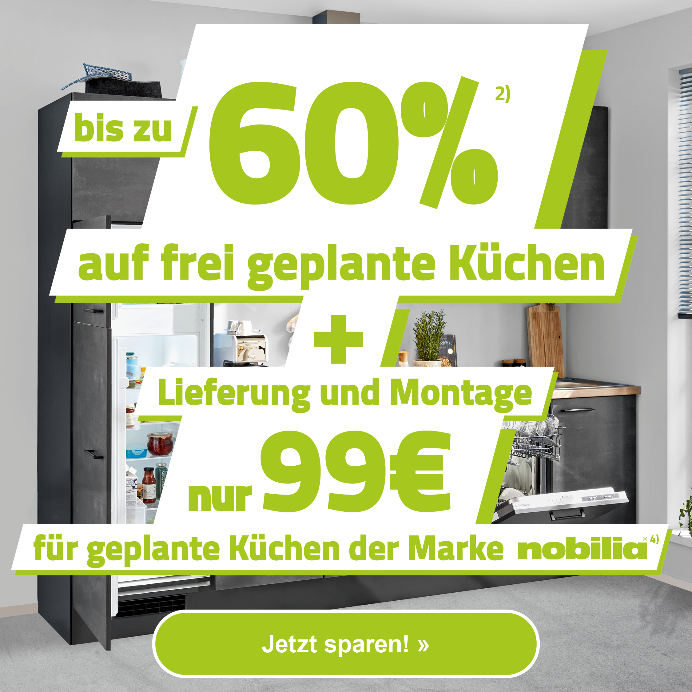 KW2726 - 60P Küche + LiMo 99 Nobilia