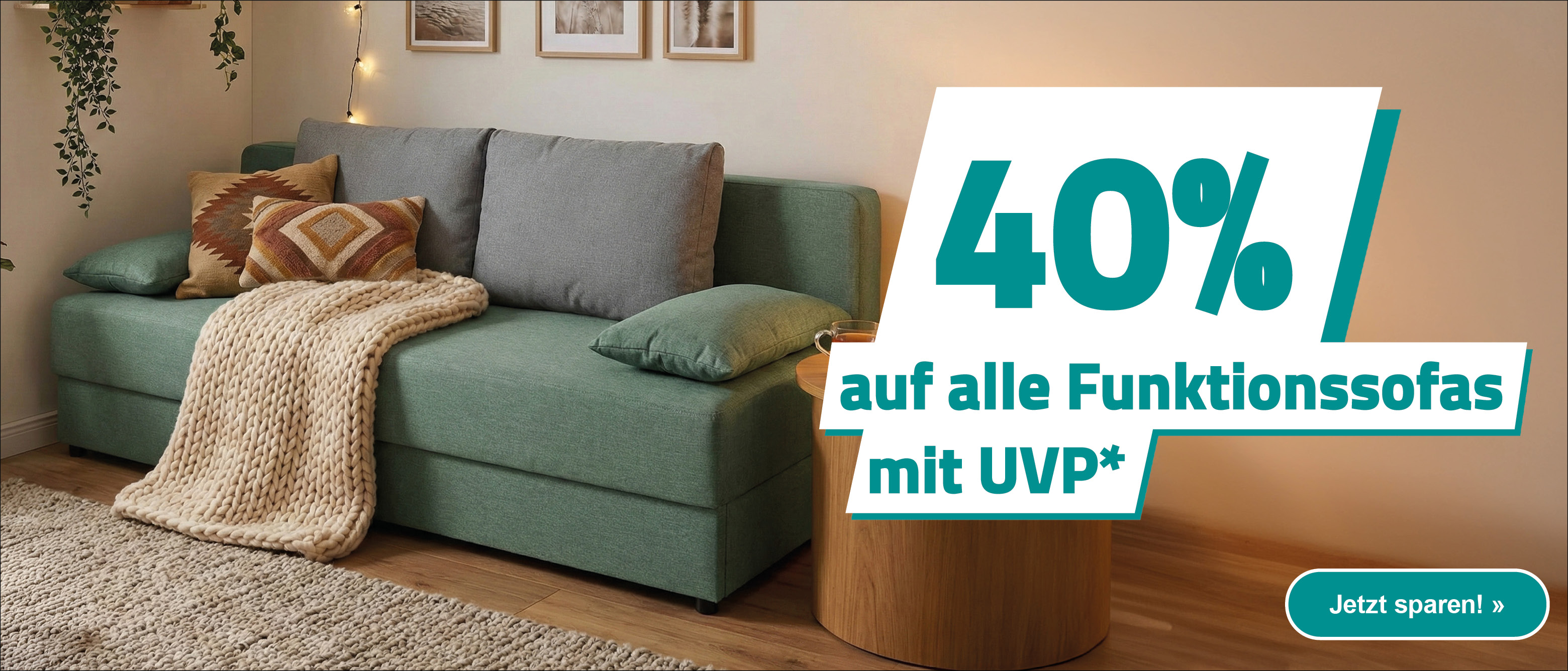 KW2026 - 40P Funktionssofas