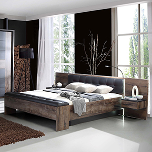 Betten im Industrial Style