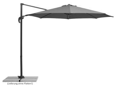 Ampelschirm RHODOS JUNIOR - anthrazit - ø 300 cm